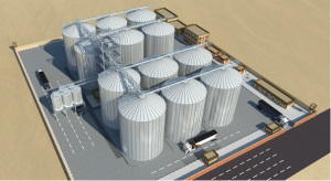 Turnkey design of 25 Grain Silo Complexes